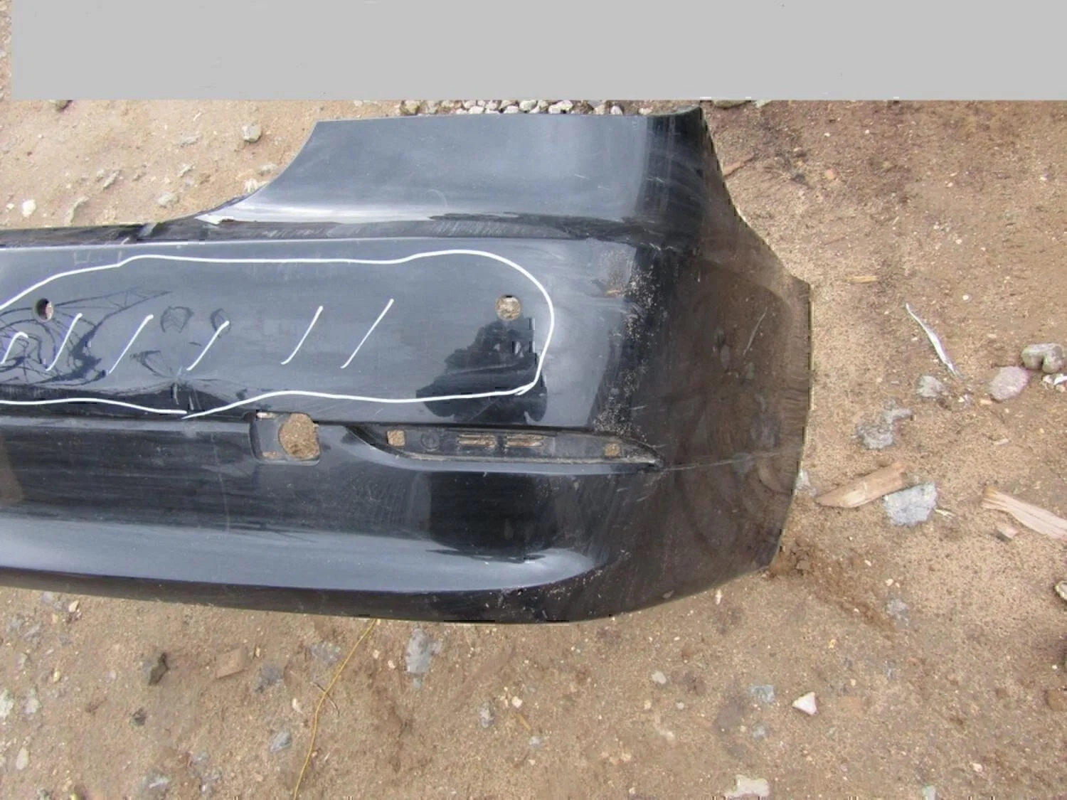 Бампер задний BMW 5-серия E60/E61 2003-2009 - миниатюра 2
