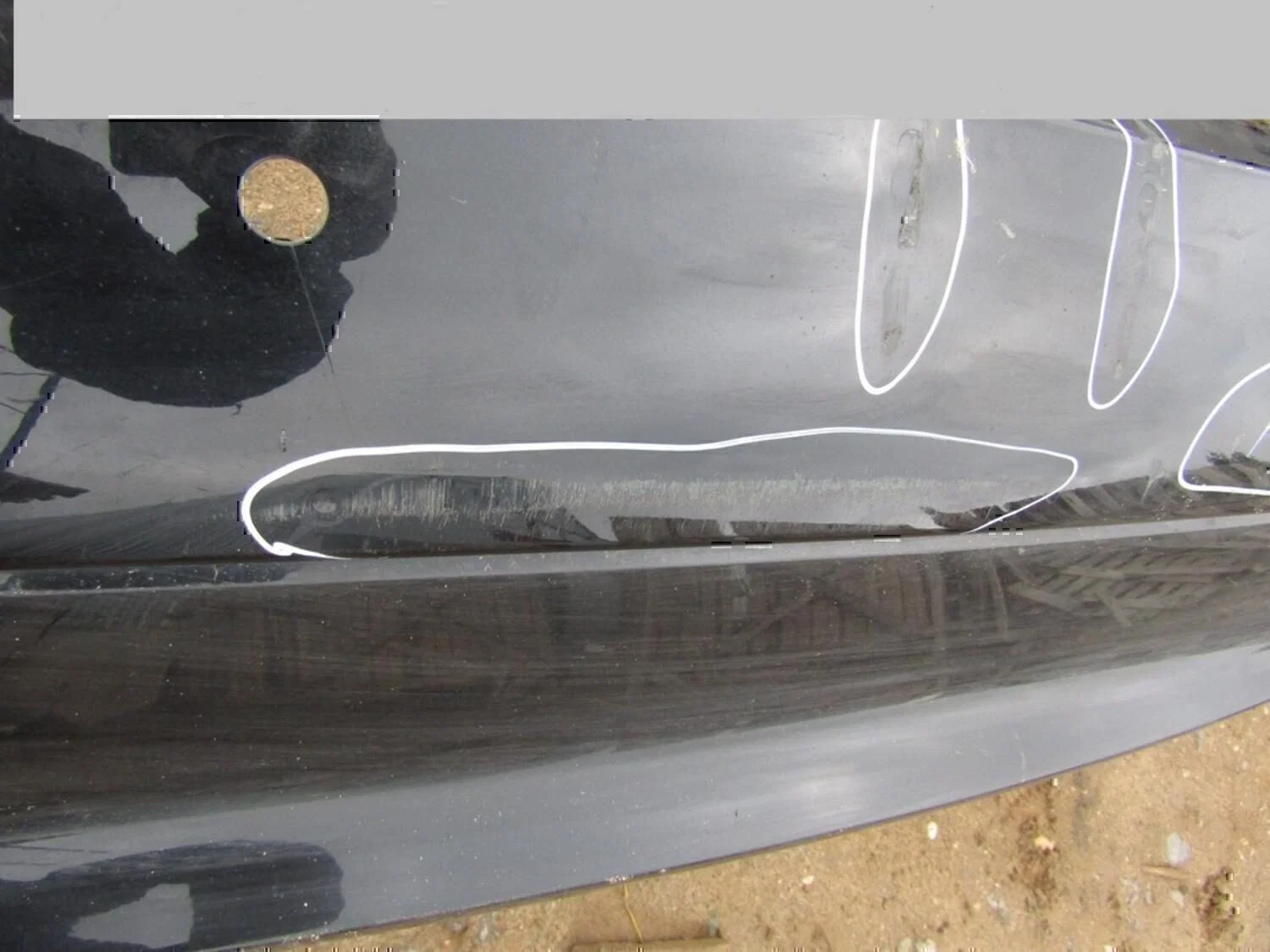 Бампер задний BMW 5-серия E60/E61 2003-2009 - миниатюра 6