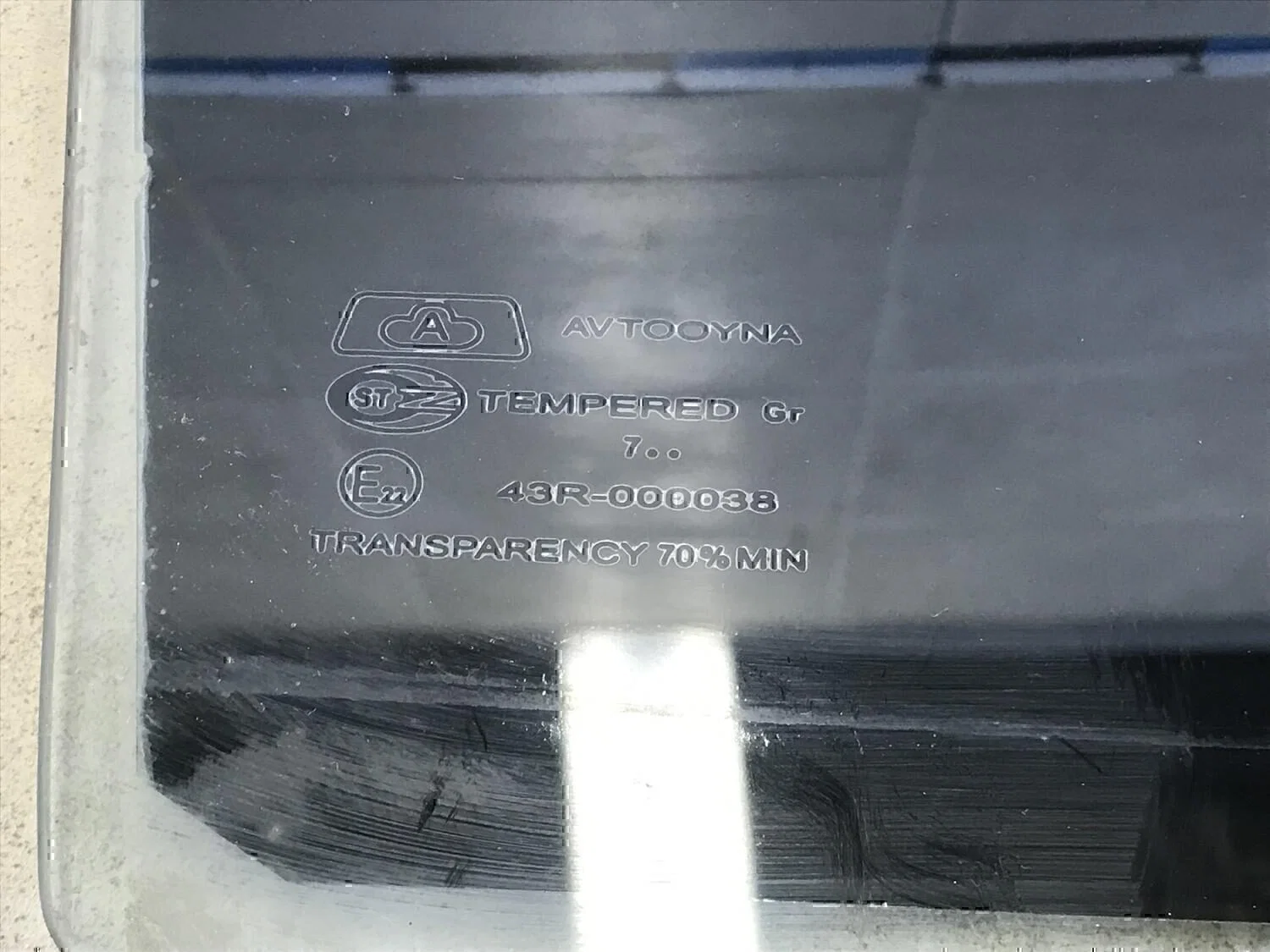 Стекло двери задней правой DAEWOO Nexia 1995-2016 - миниатюра 7