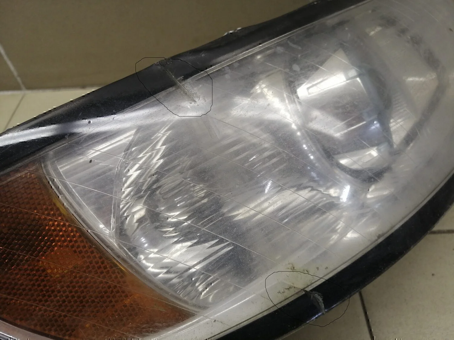 Фара правая VOLVO S40 2004-2012 - миниатюра 4