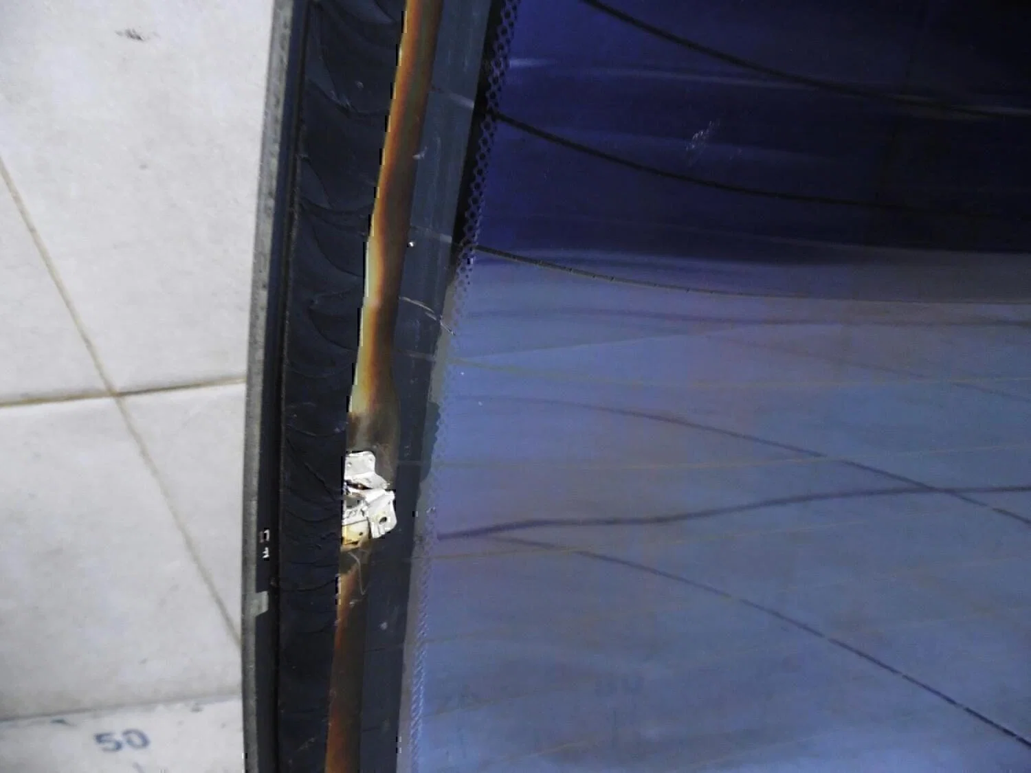 Стекло заднее Hyundai-KIA Spectra 2001-2011 - миниатюра 3