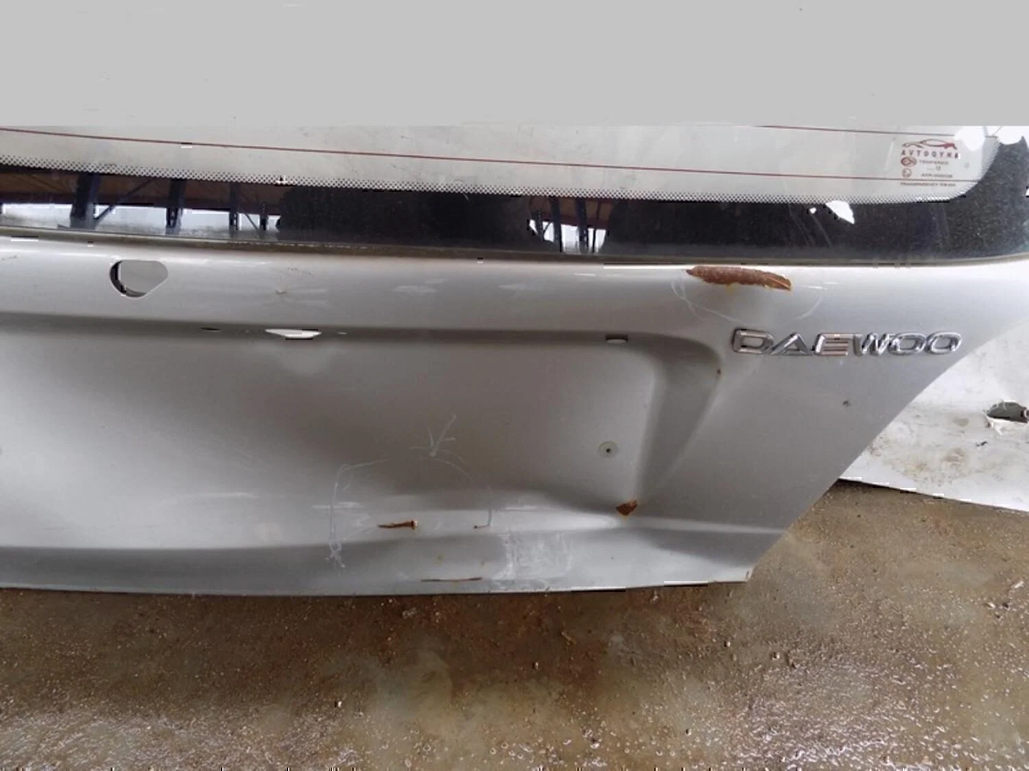 Дверь багажника со стеклом DAEWOO Matiz 2001-2015 - миниатюра 3