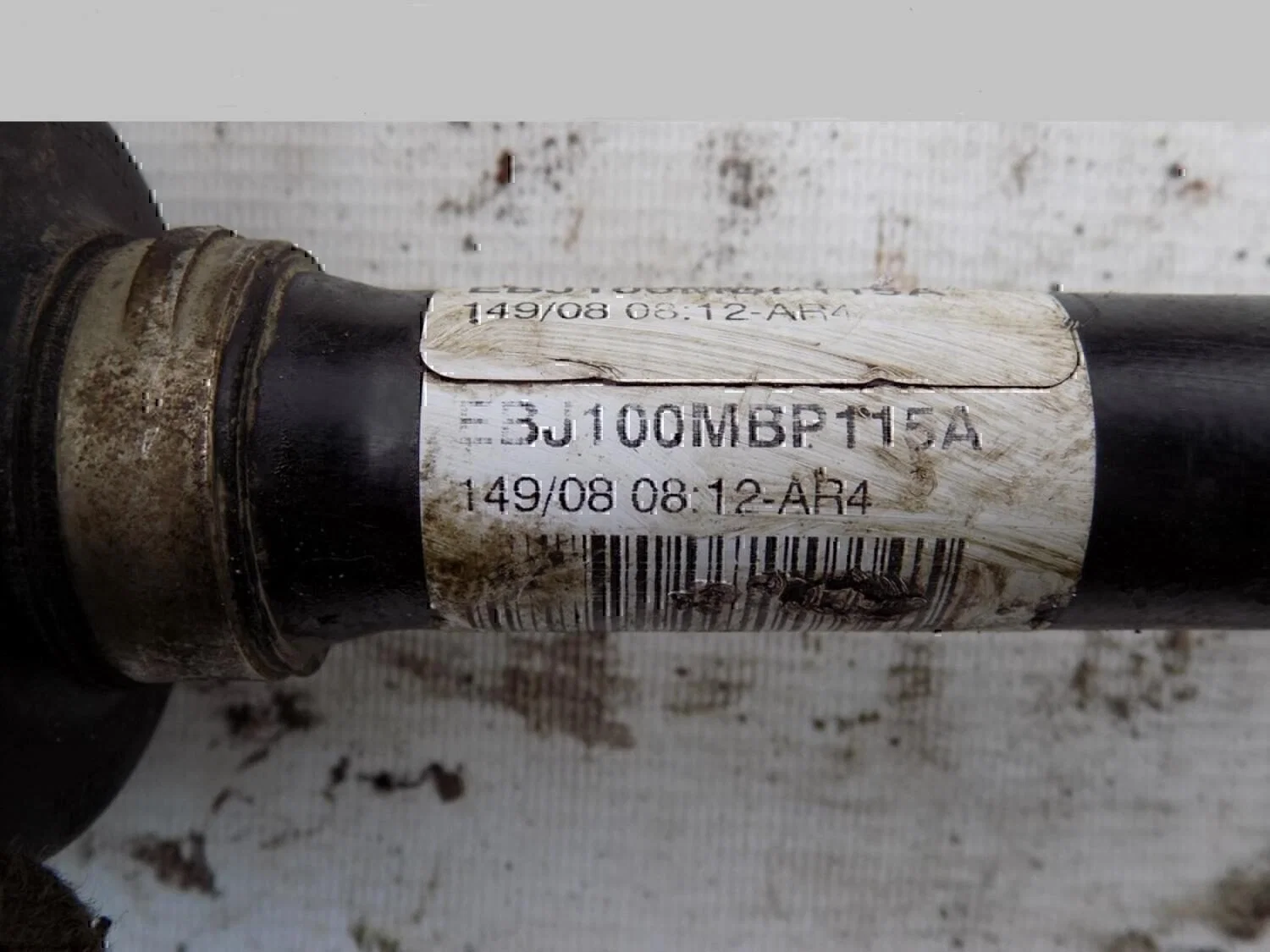 Полуось передняя левая NISSAN Qashqai (J10) 2006-2014 - миниатюра 3