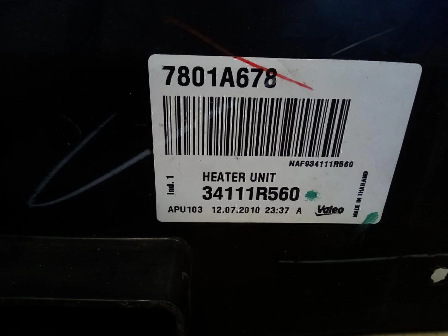 Корпус отопителя MITSUBISHI L200 (KB) 2006-2016 - миниатюра 5