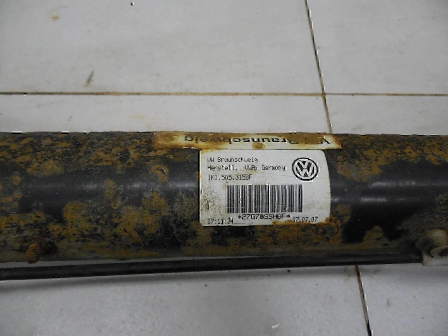 Балка задняя VW Touran 2003-2010 - миниатюра 4
