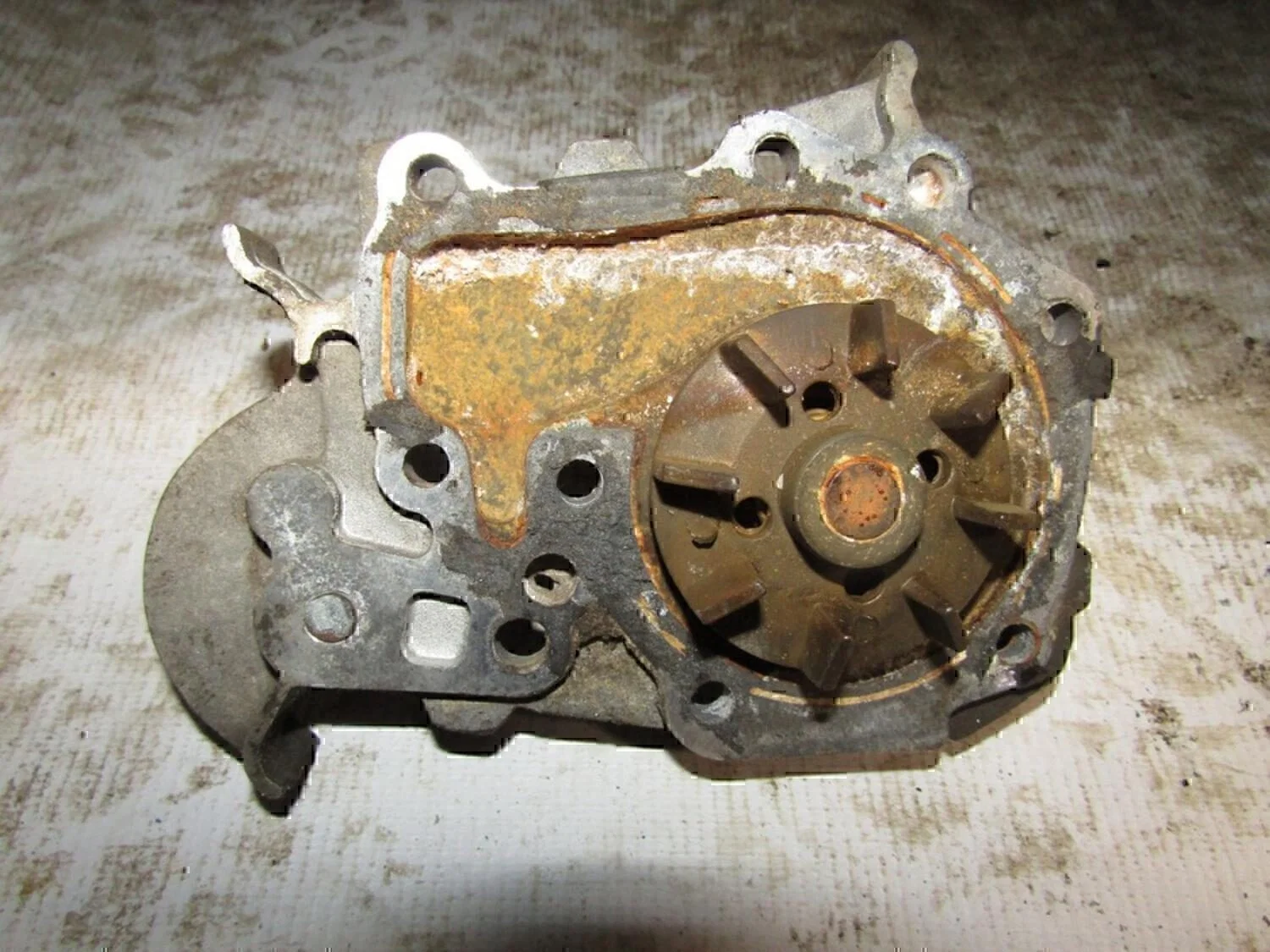 Насос водяной (помпа) RENAULT Clio/Symbol 1998-2008 - миниатюра 2