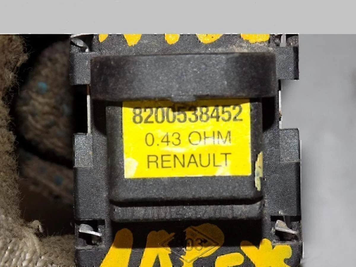 Резистор отопителя RENAULT Logan 2005-2014 - миниатюра 3