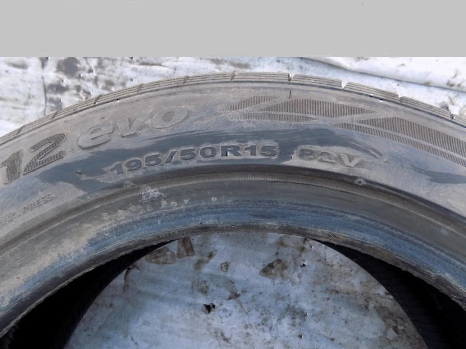 Hankook ventus V 12 EVO R15 - миниатюра 4