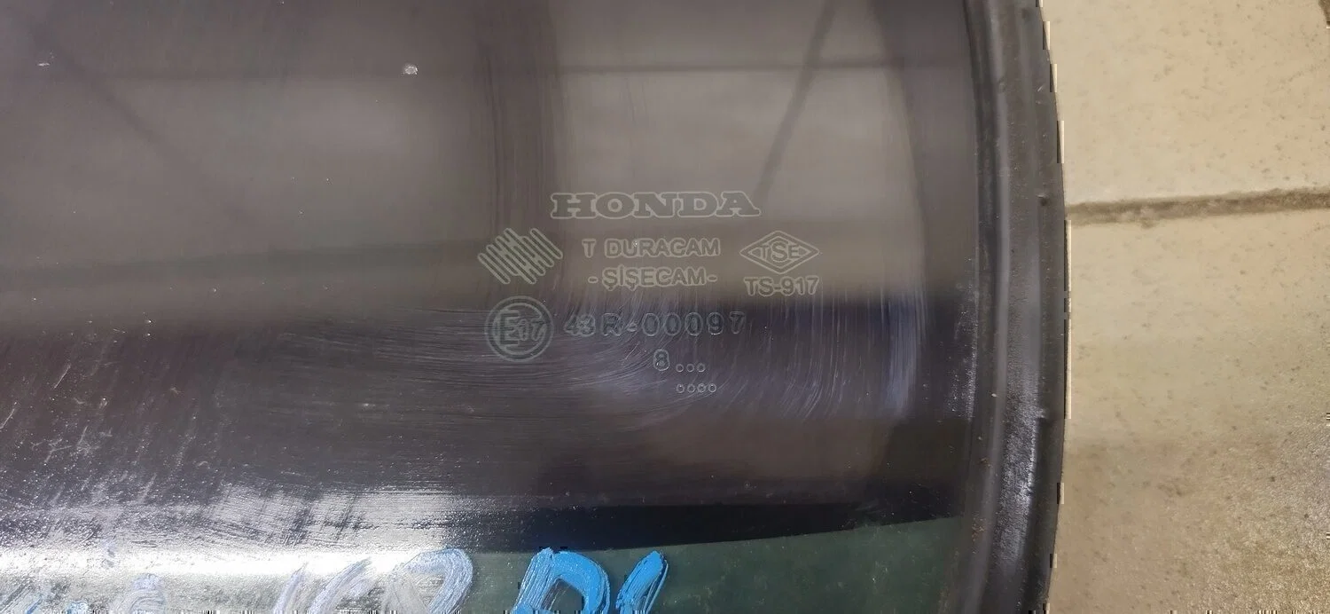 Стекло двери задней левой (форточка) HONDA Civic 4D 2006-2012 - миниатюра 5