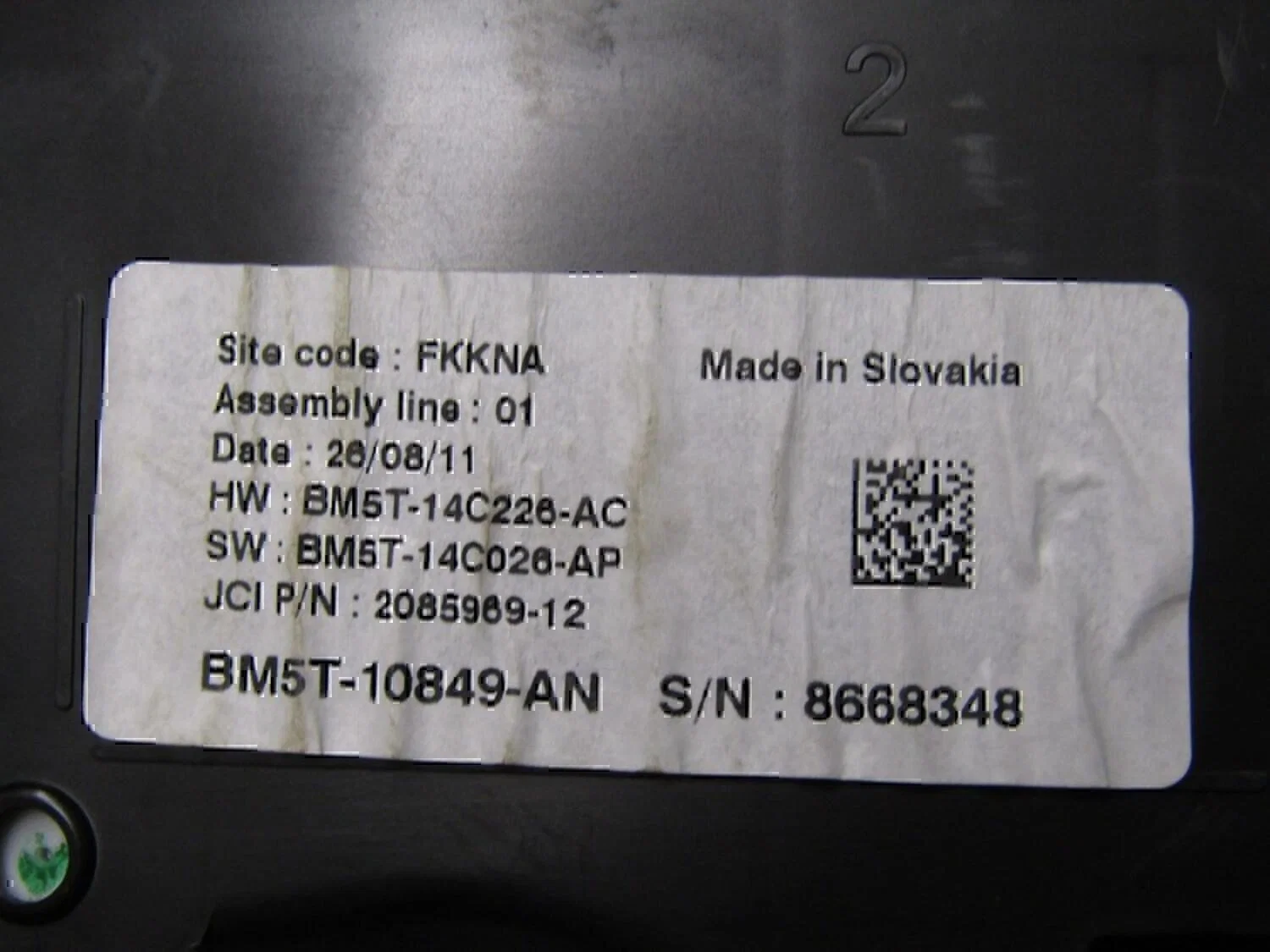 Панель приборов FORD Focus III 2011> - миниатюра 3