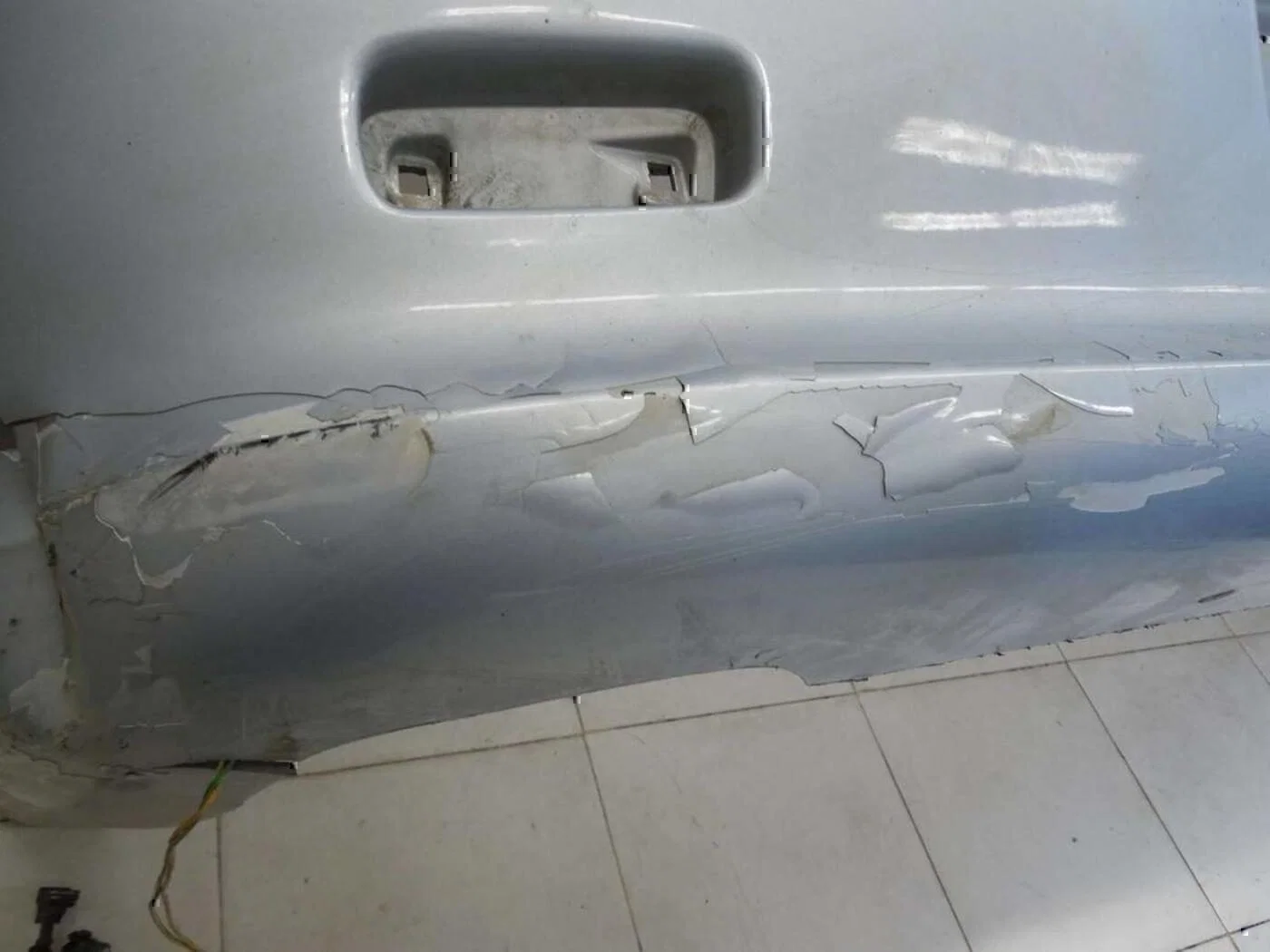 Бампер задний PEUGEOT 607 2000-2010 - миниатюра 7
