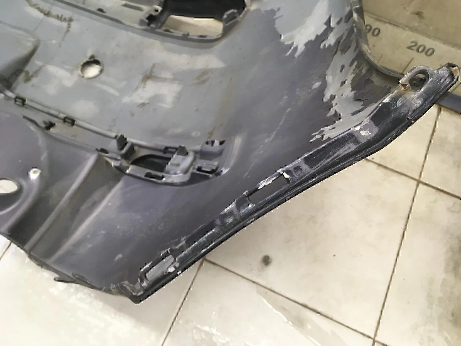 Бампер задний Peugeot-Citroen C4 2005-2011 - миниатюра 7