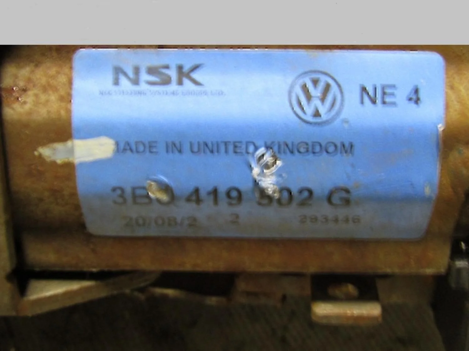 Колонка рулевая SKODA Passat [B5] 2000-2005 - миниатюра 8