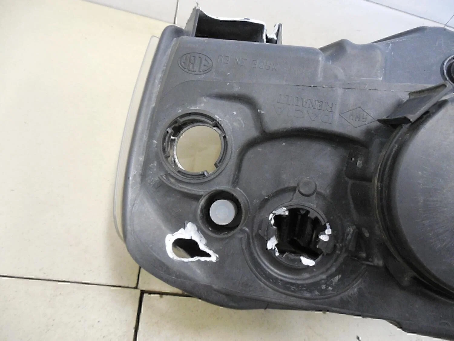 Фара правая RENAULT Logan 2005-2014 - миниатюра 10