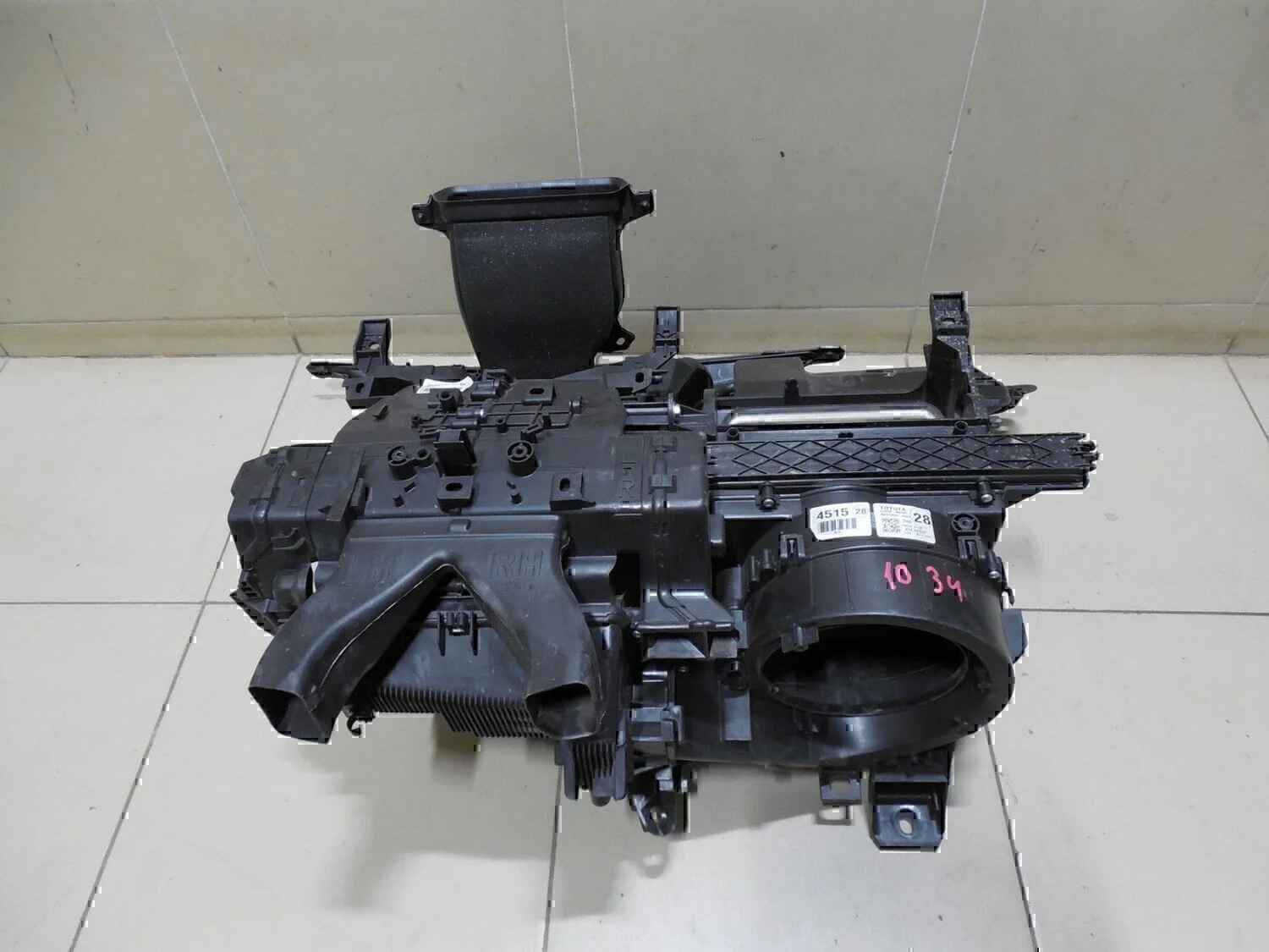 Корпус отопителя TOYOTA Yaris 2005-2011 - миниатюра 4
