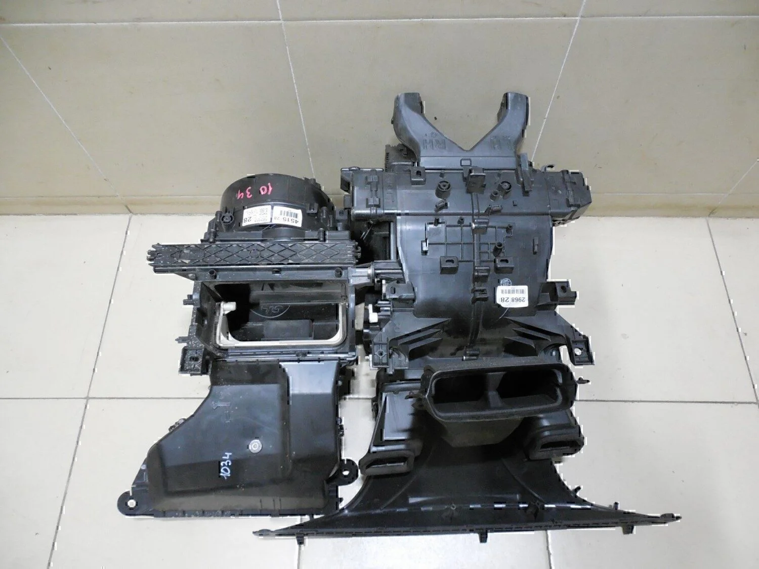Корпус отопителя TOYOTA Yaris 2005-2011 - миниатюра 8