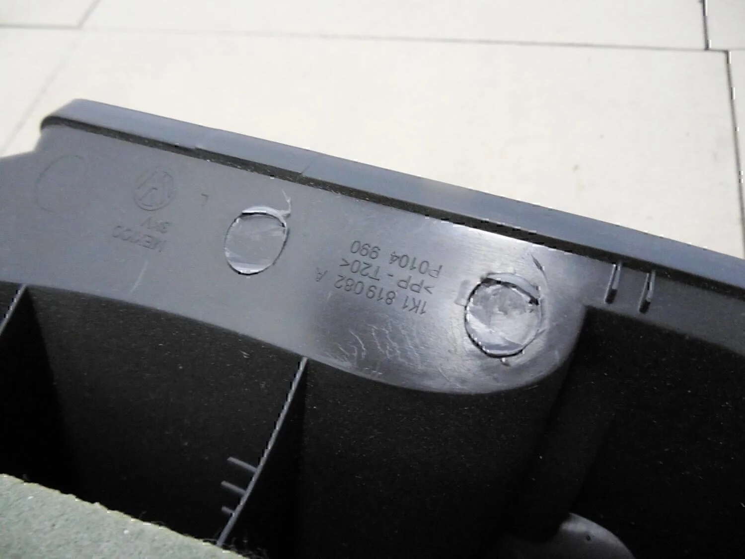 Воздуховод отопителя VW Jetta 2006-2011 - миниатюра 5