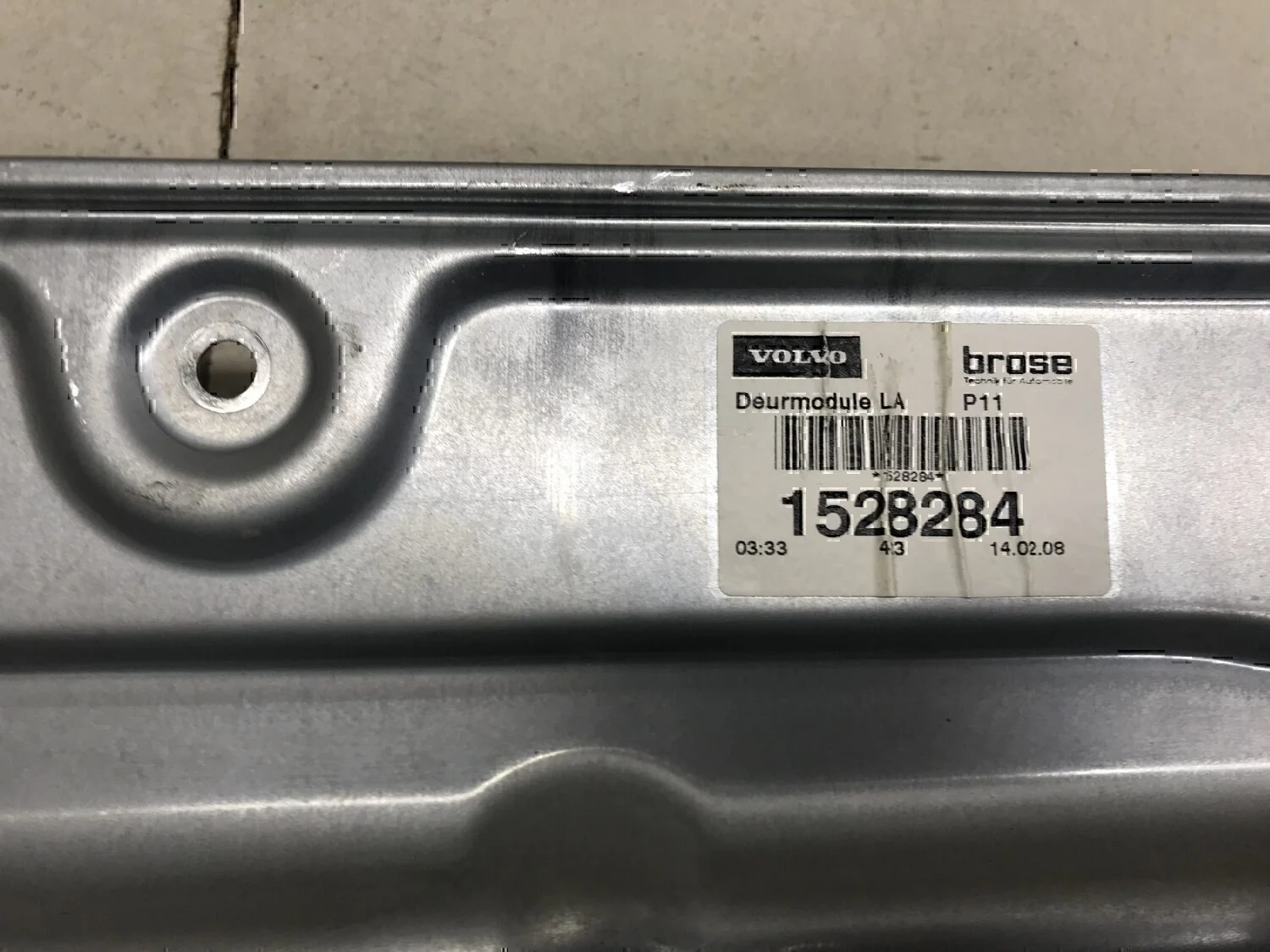 Стеклоподъемник электр. задний левый VOLVO V50 2004-2012 - миниатюра 5