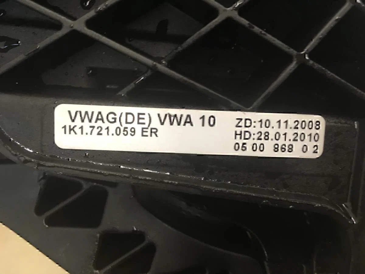 Педаль сцепления VW Golf VI 2009-2012 - миниатюра 5