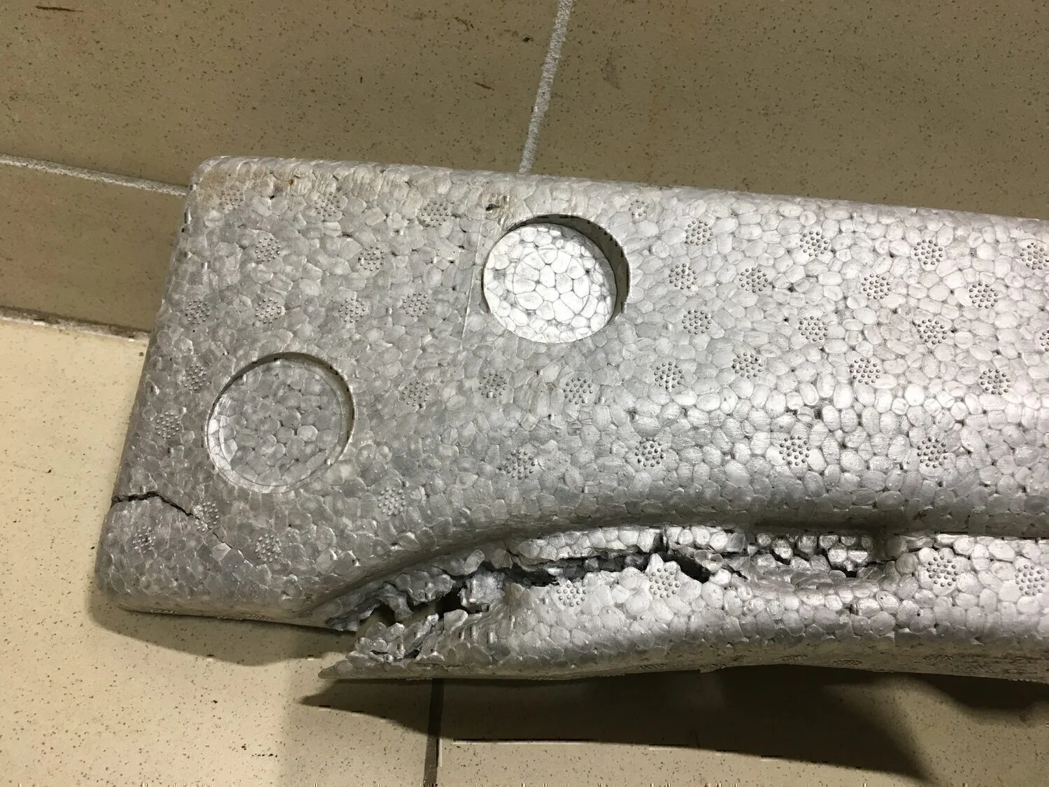 Наполнитель заднего бампера Hyundai-KIA RIO 2005-2011 - миниатюра 3