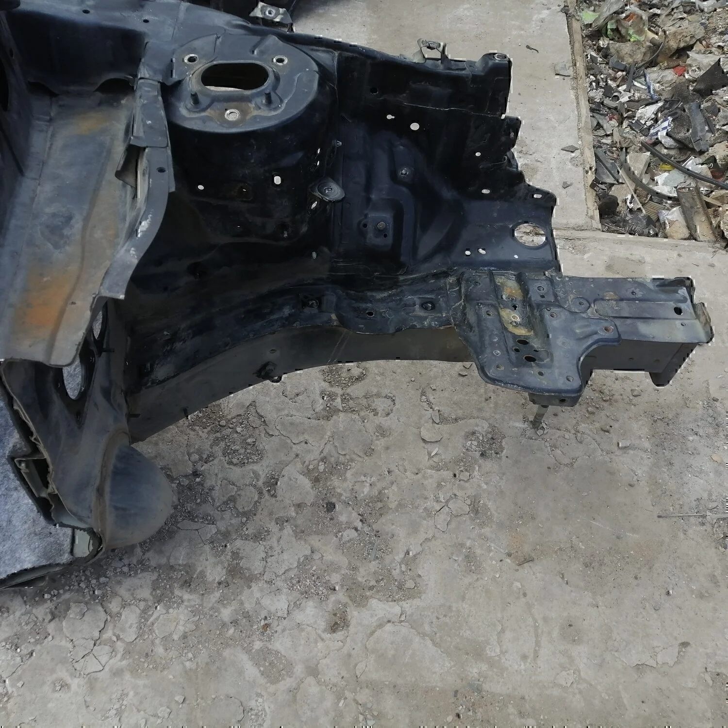 Лонжерон передний левый Hyundai-KIA RIO 2005-2011 - миниатюра 3