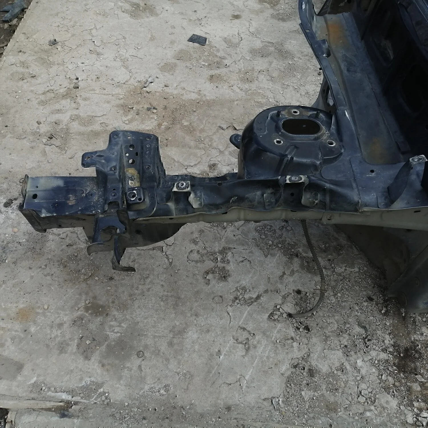 Лонжерон передний левый Hyundai-KIA RIO 2005-2011 - миниатюра 4