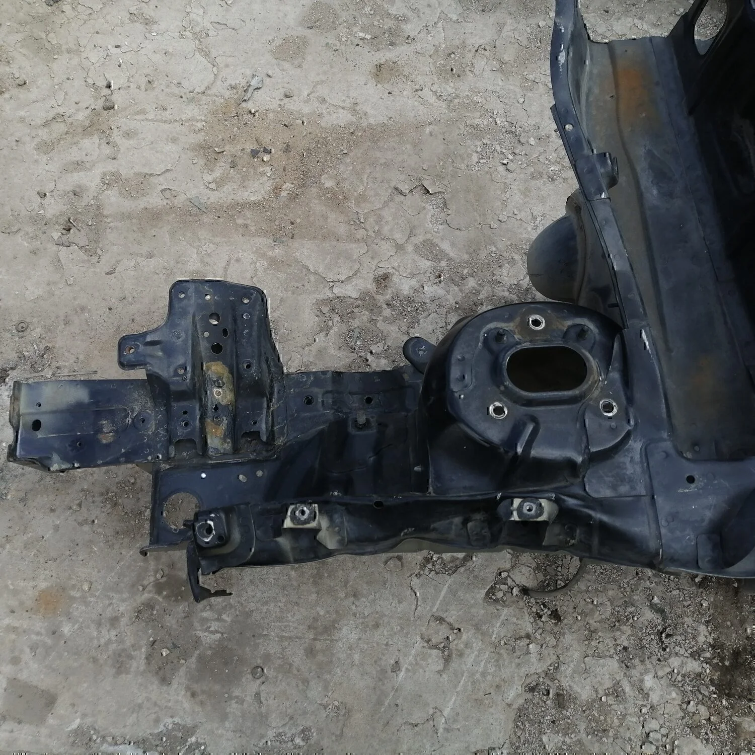 Лонжерон передний левый Hyundai-KIA RIO 2005-2011 - миниатюра 5