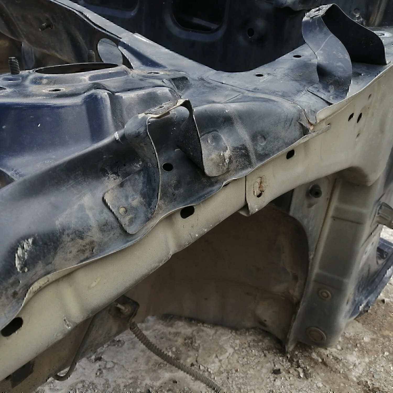 Лонжерон передний левый Hyundai-KIA RIO 2005-2011 - миниатюра 7
