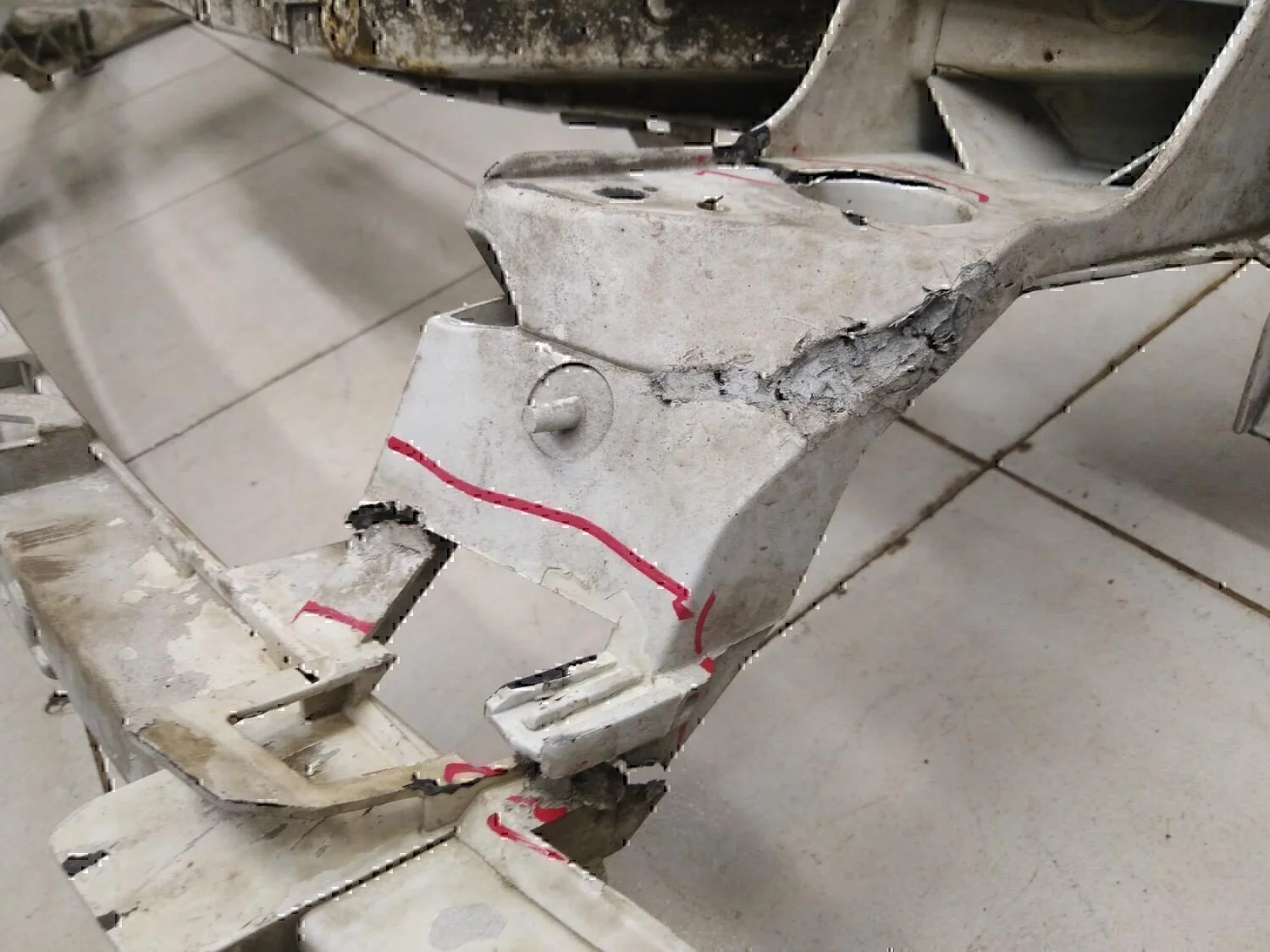 Панель передняя FORD Focus II 2005-2008 - миниатюра 6
