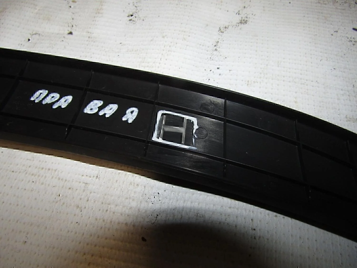 Накладка декоративная Chevrolet Aveo (T250) 2005-2011 - миниатюра 4