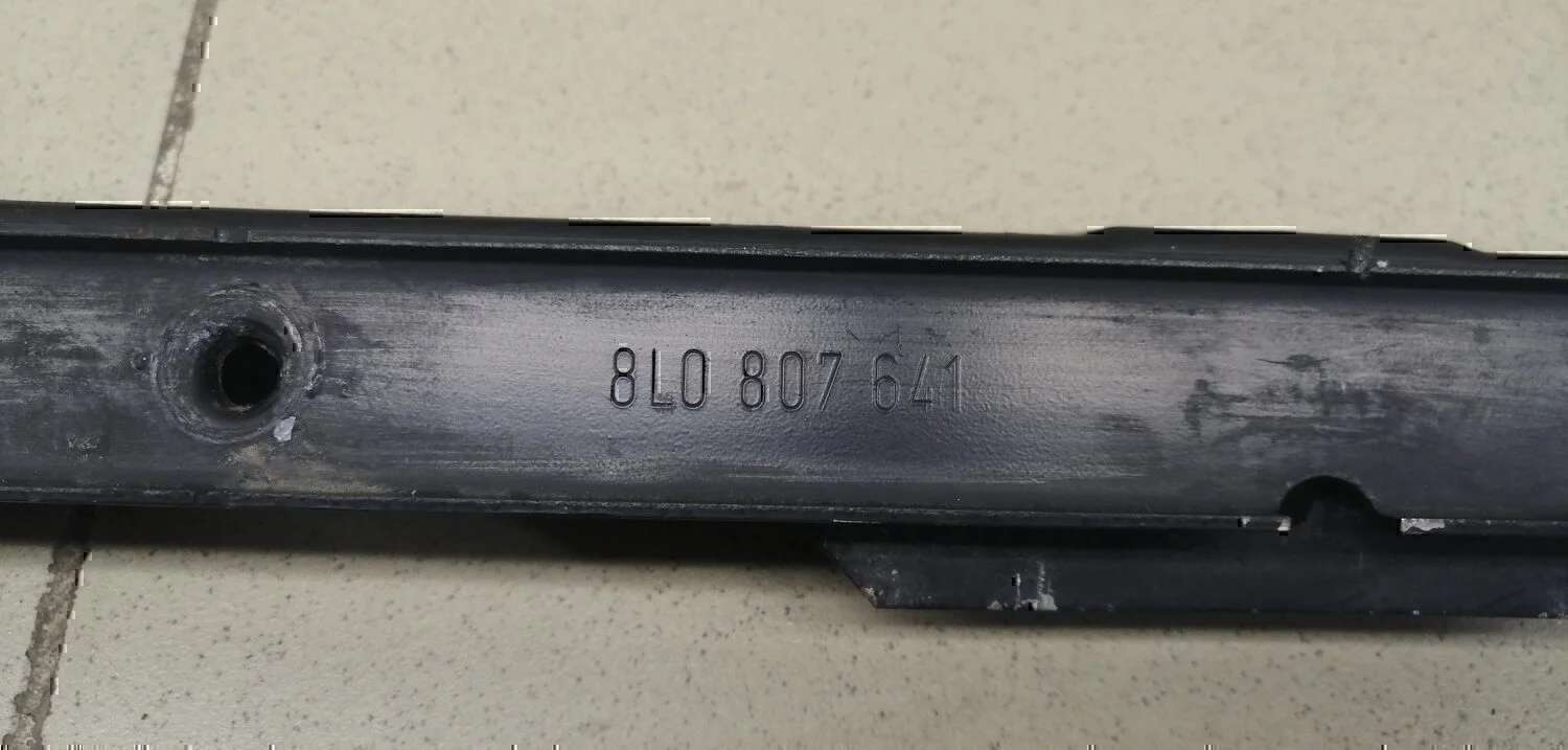 Накладка заднего бампера Audi A3 (8L1) 1996-2003 - миниатюра 4
