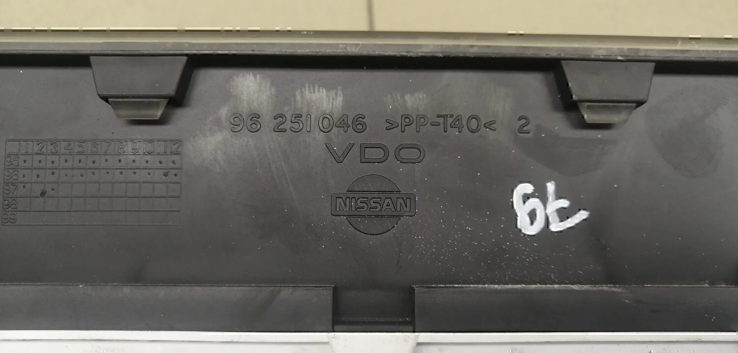 Панель приборов NISSAN Primera P11E 1996-2002 - миниатюра 5