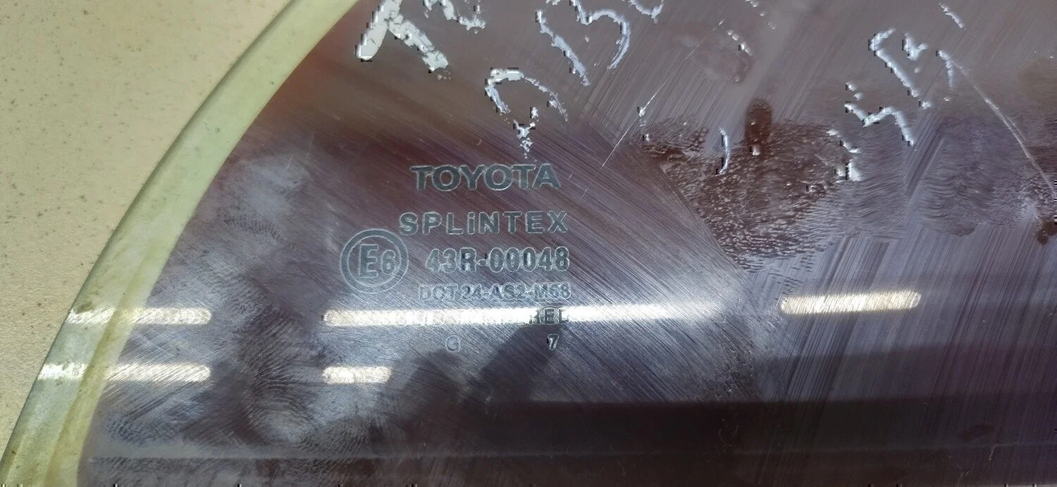 Стекло двери задней правой (форточка) TOYOTA Avensis II 2003-2008 - миниатюра 4