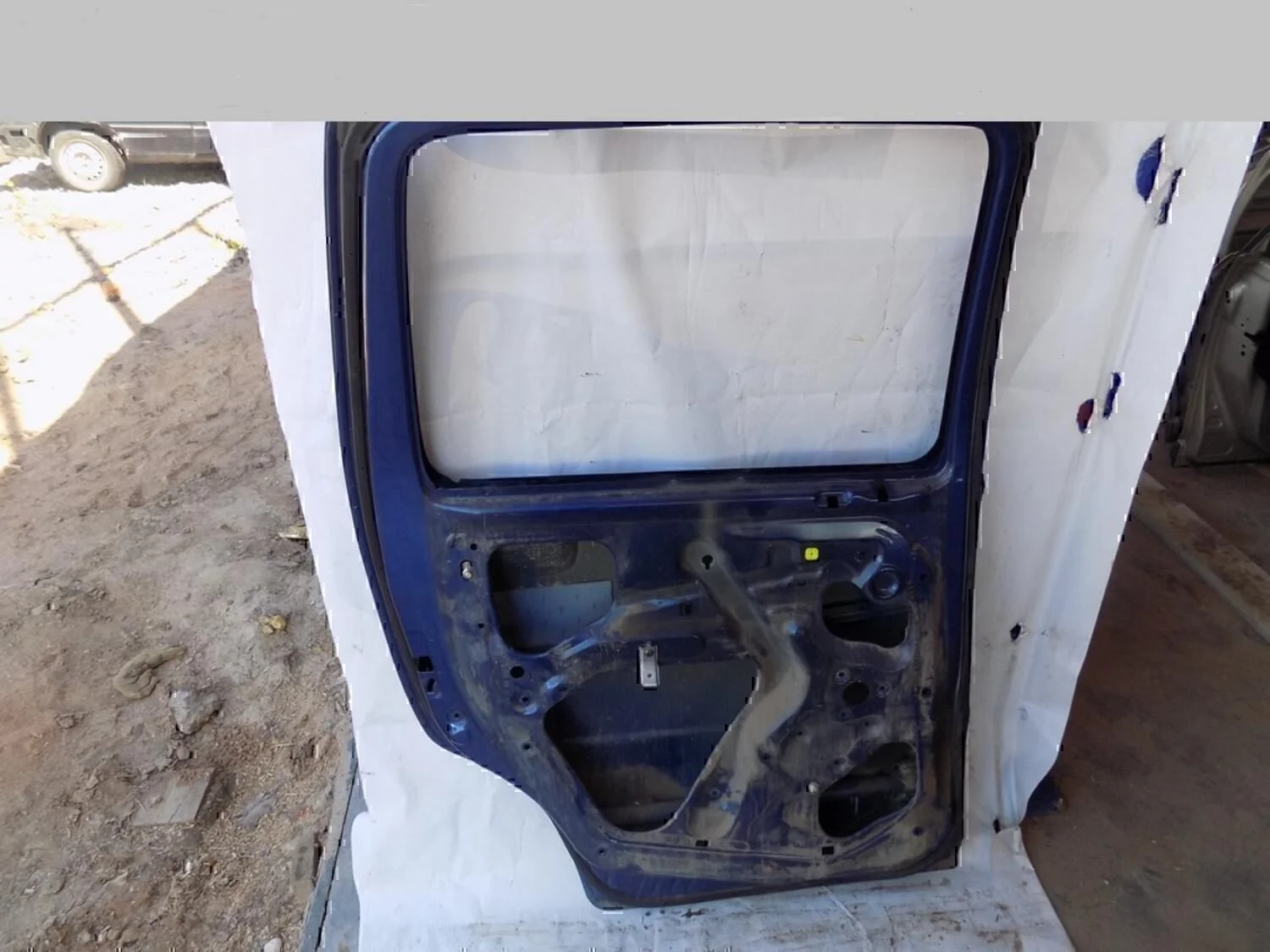 Дверь задняя левая OPEL Agila A 2000-2008 - миниатюра 2