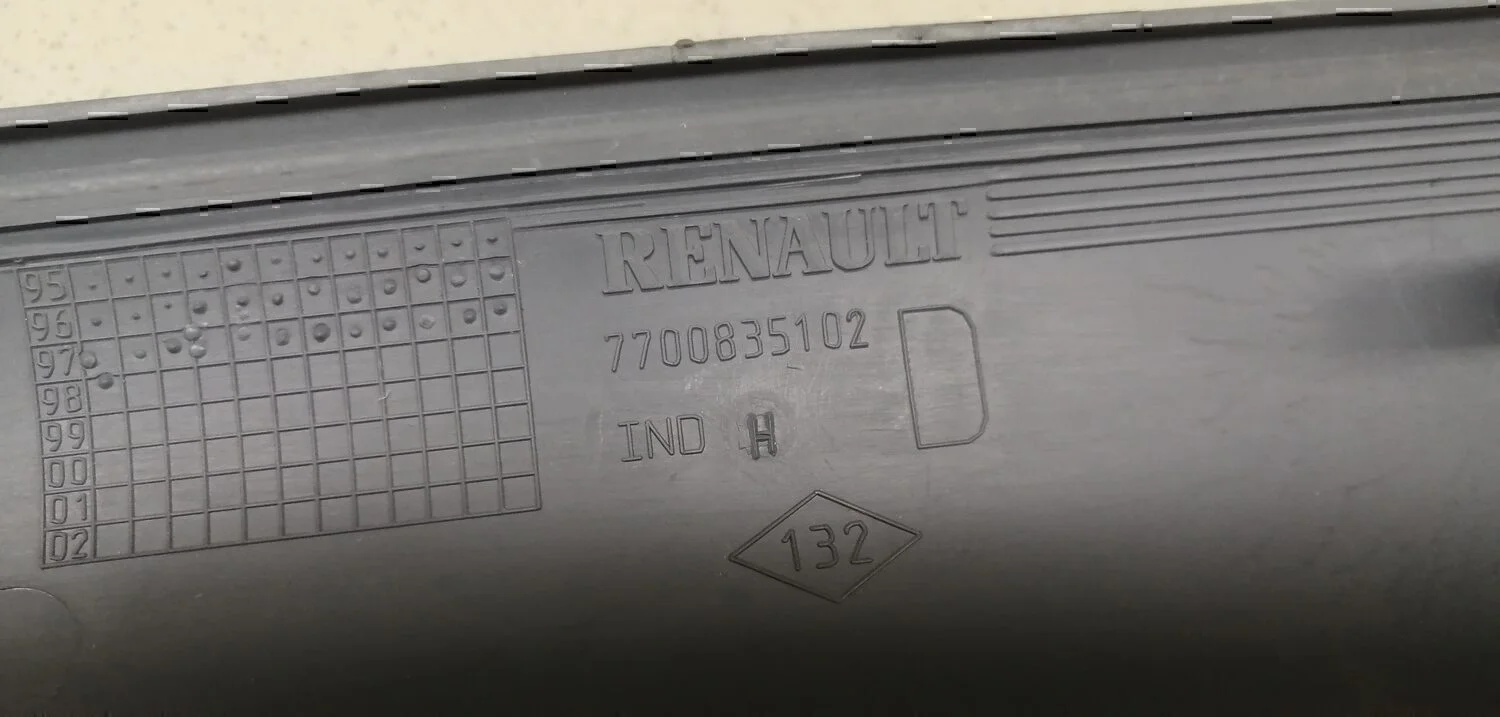 Обшивка стойки RENAULT Scenic 1999-2002 - миниатюра 5