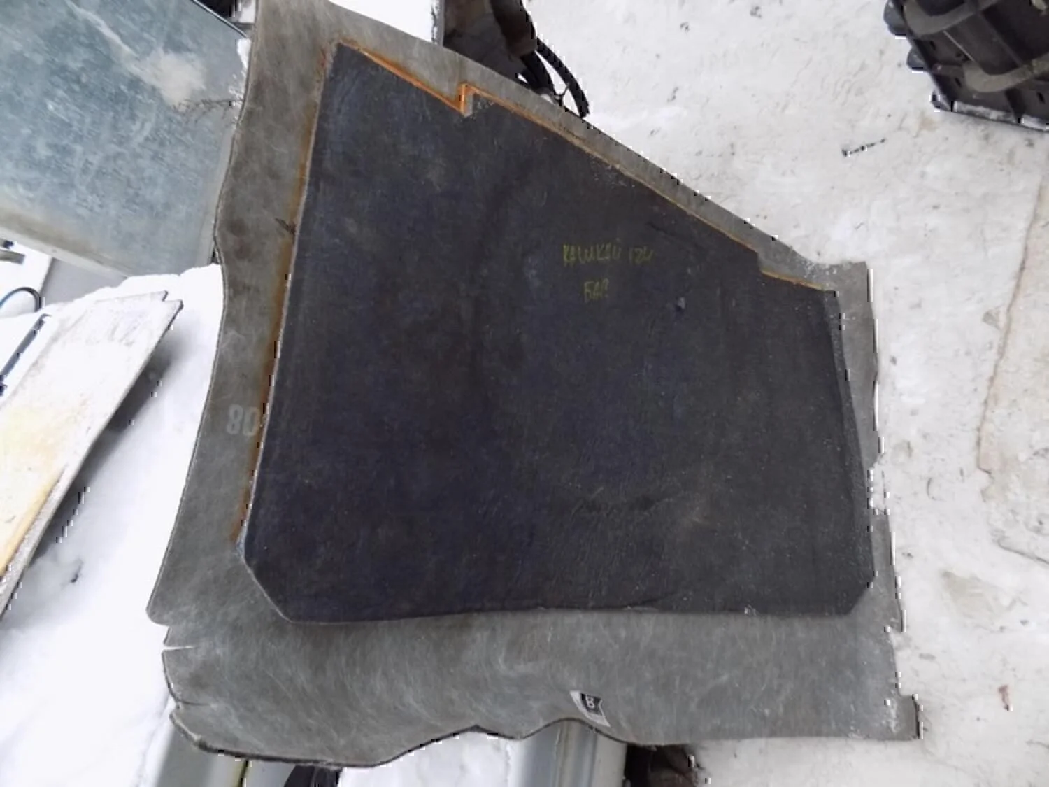 Пол багажника NISSAN Qashqai (J10) 2006-2014 - миниатюра 4
