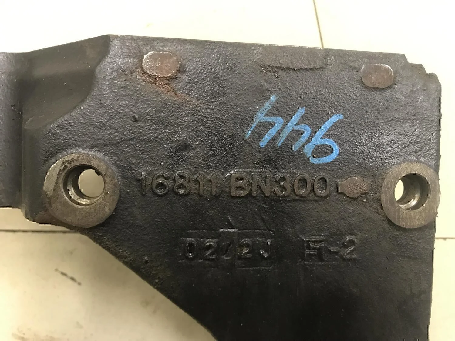 Кронштейн ТНВД NISSAN Almera N16 2000-2006 - миниатюра 5