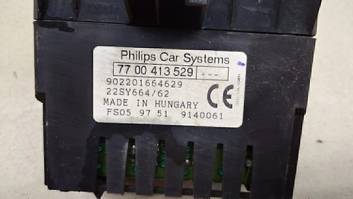 Дисплей информационный RENAULT Megane 1996-1999 - миниатюра 4