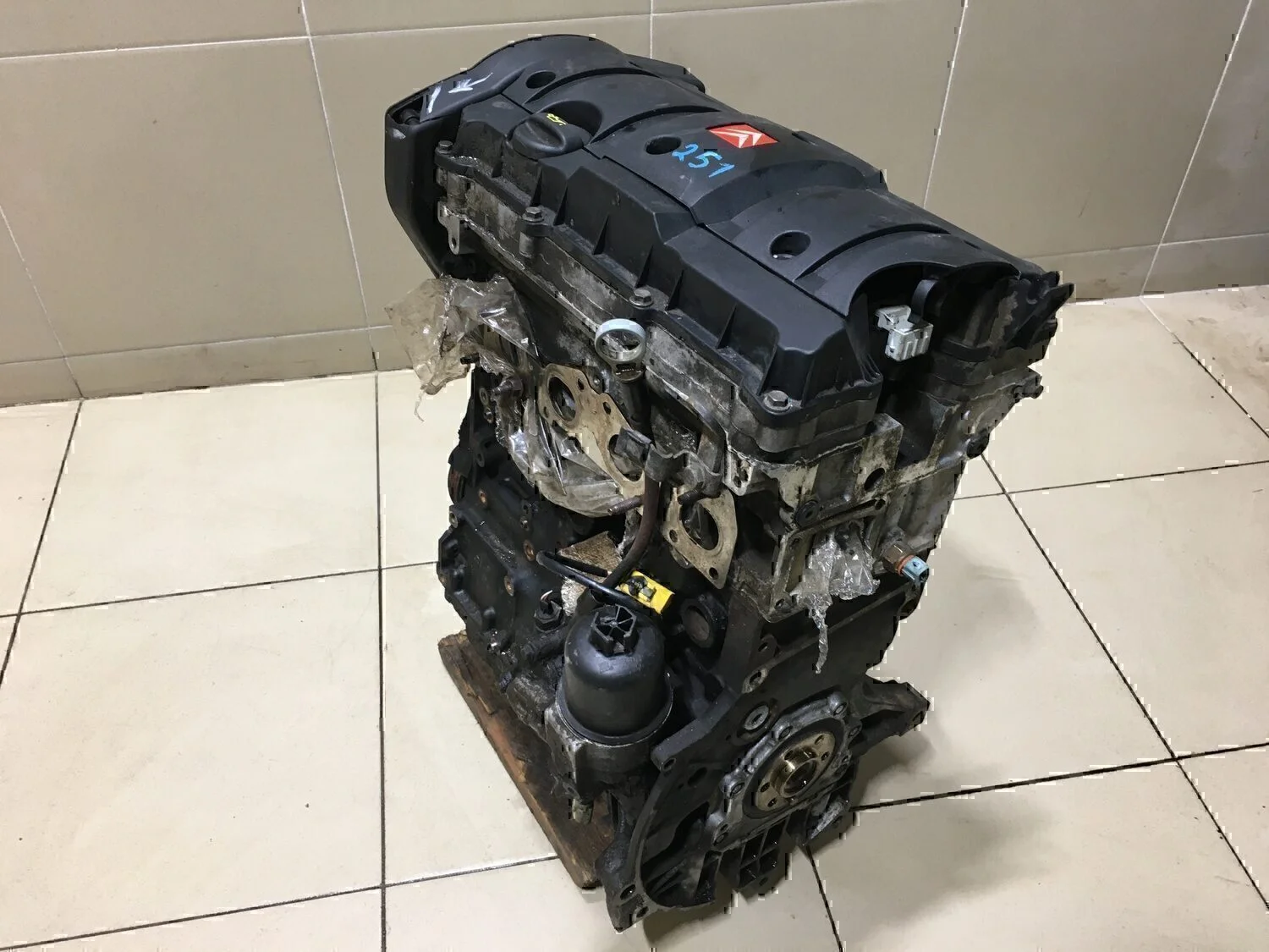 Двигатель Peugeot-Citroen 307 2001-2007 - миниатюра 7