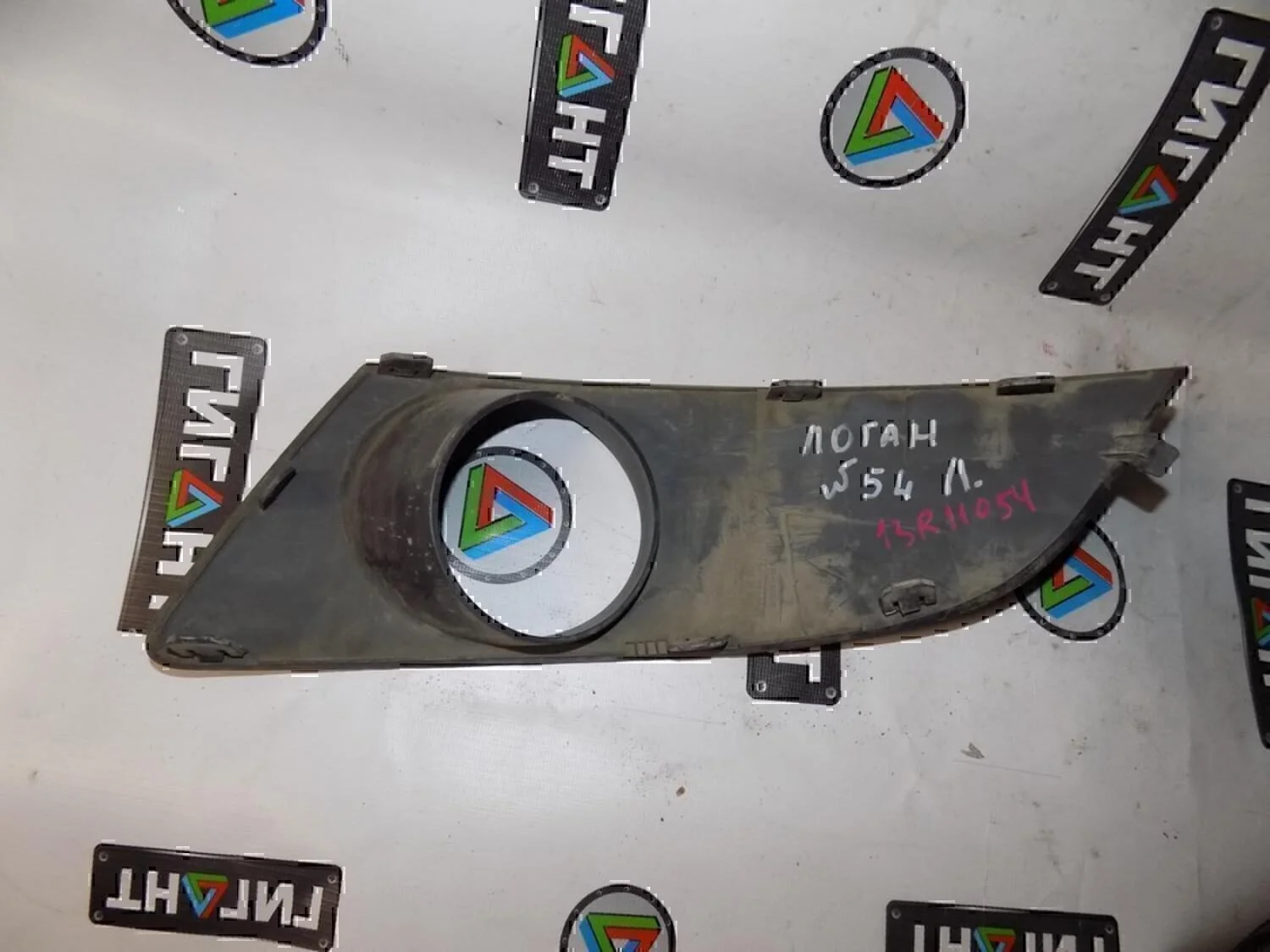Решетка в бампер правая RENAULT Logan 2005-2014 - миниатюра 2