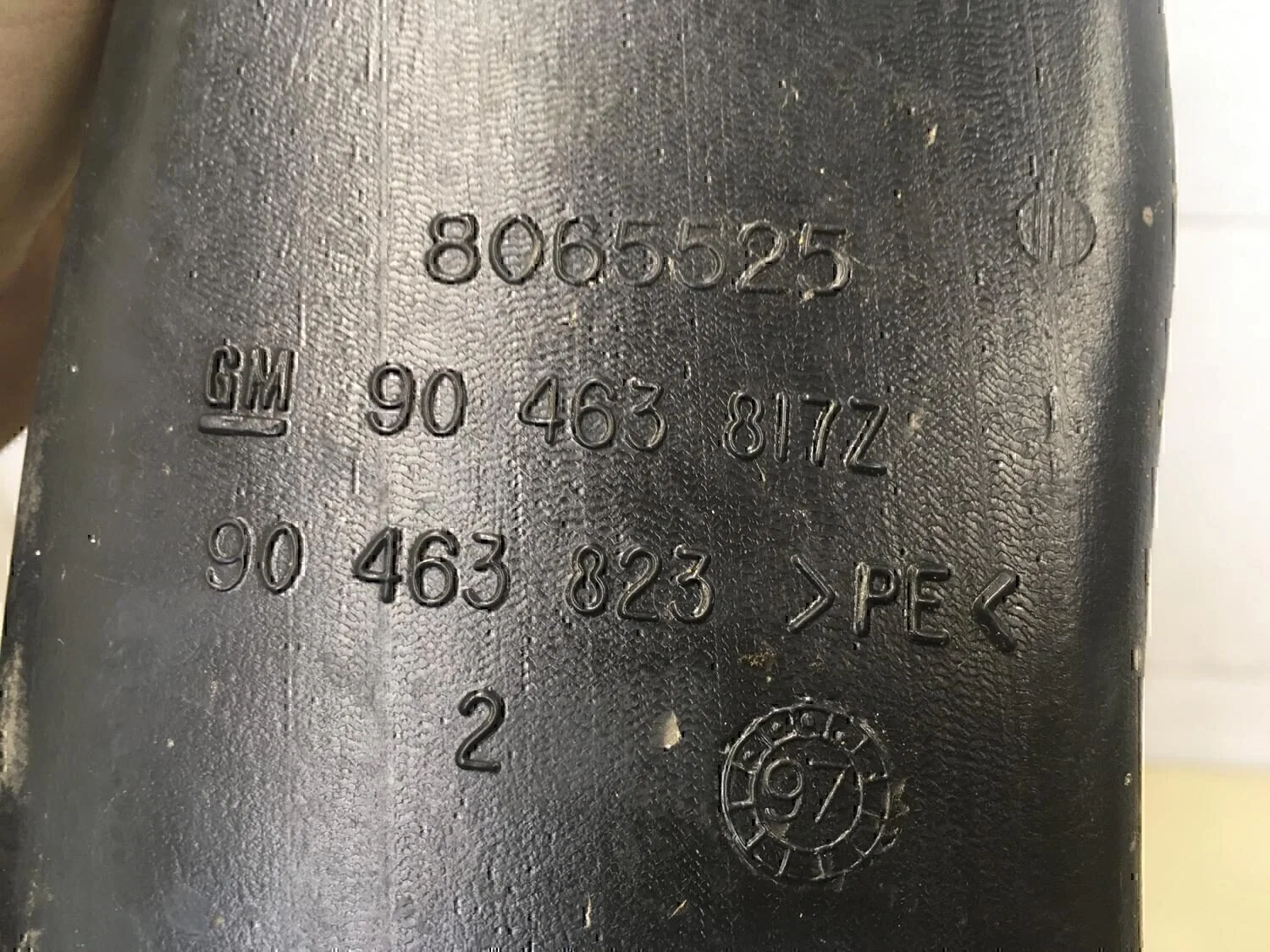 Воздуховод отопителя OPEL Vectra B 1995-1999 - миниатюра 5