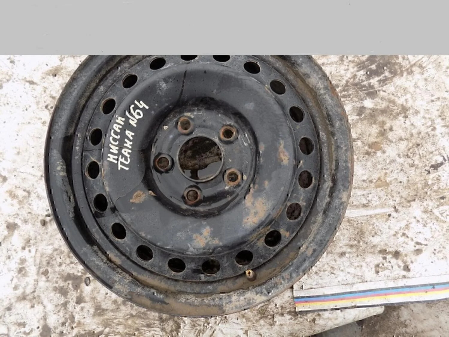 Диск колесный железо NISSAN Teana J31 2006-2008 - миниатюра 3