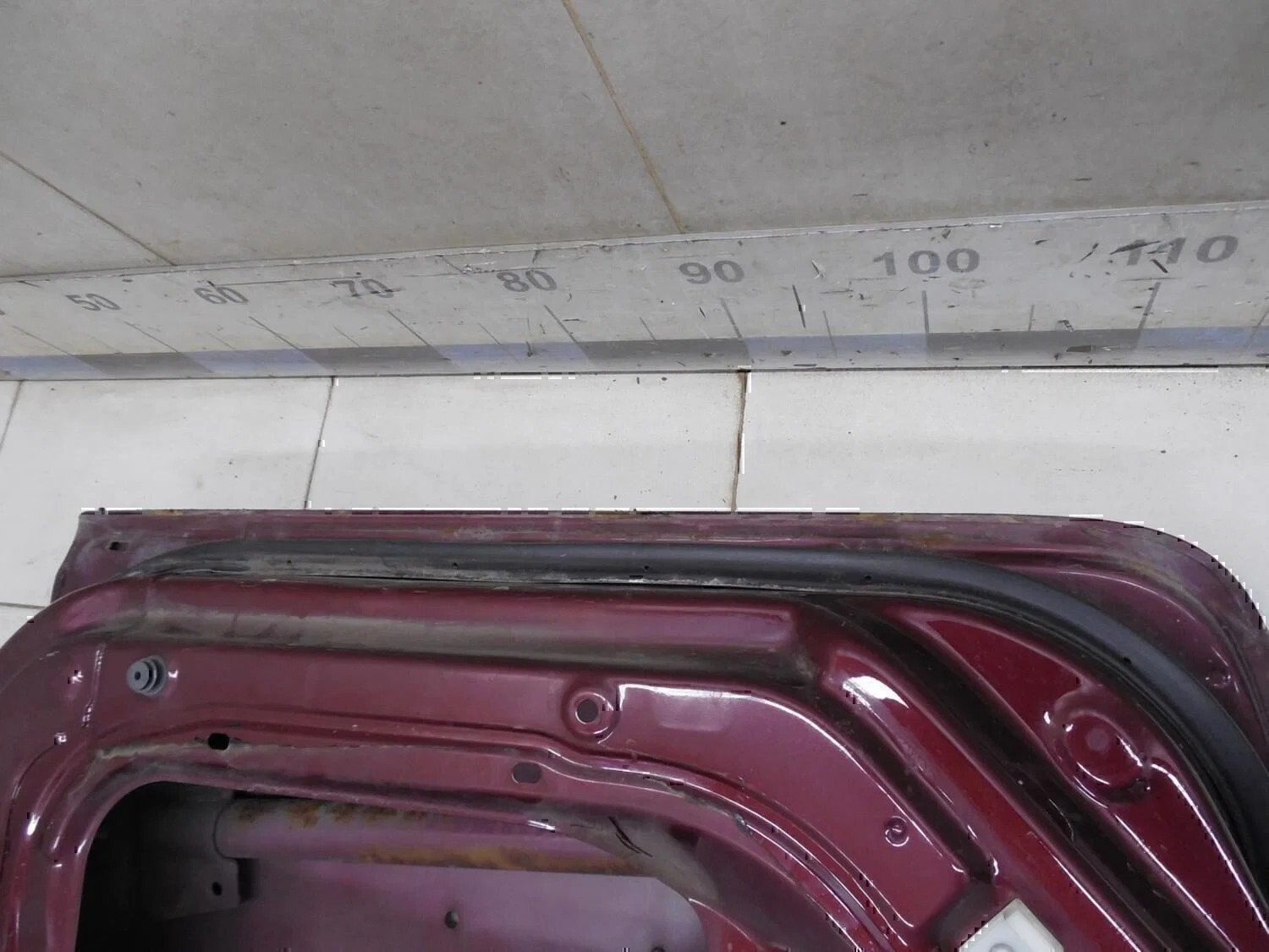 Дверь задняя левая Hyundai-KIA Spectra 2001-2011 - миниатюра 7