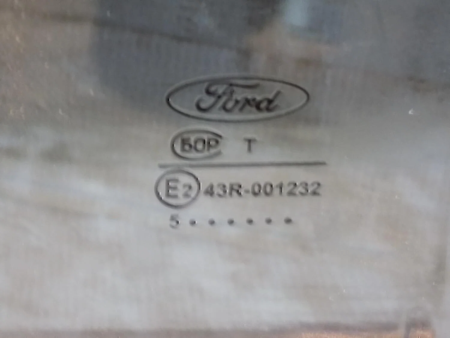Стекло двери задней правой FORD Focus II 2005-2008 - миниатюра 2