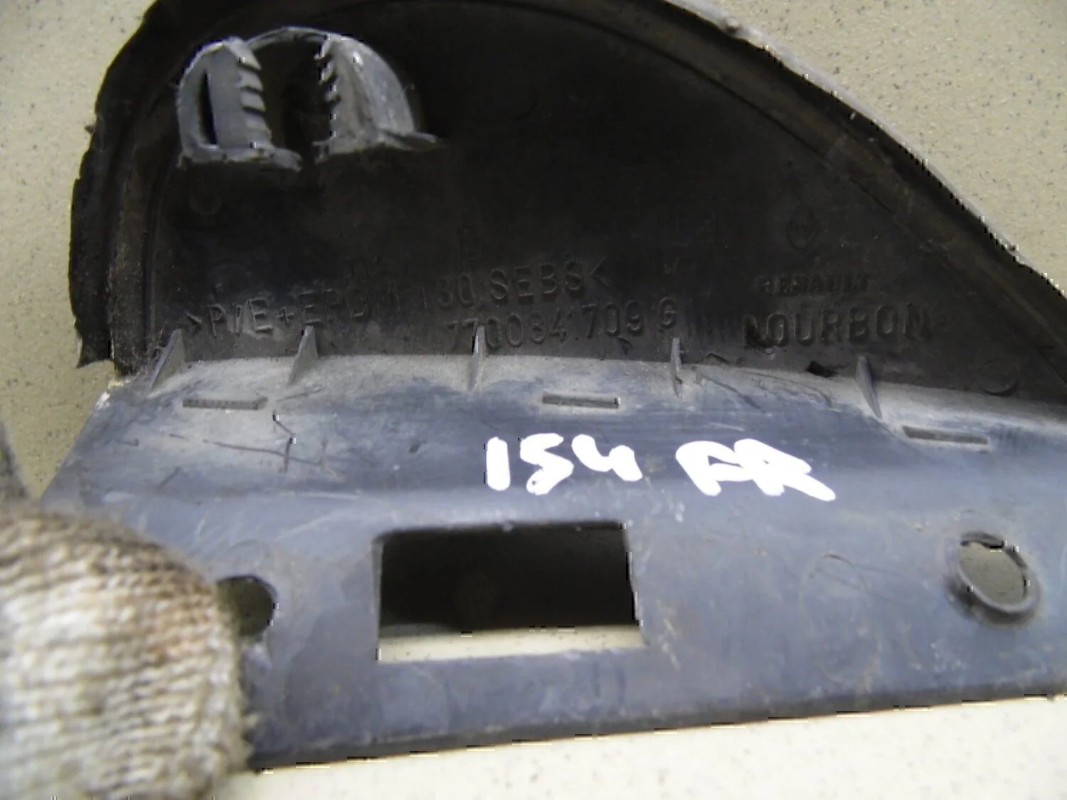Накладка зеркала правого RENAULT Scenic 2003-2009 - миниатюра 3