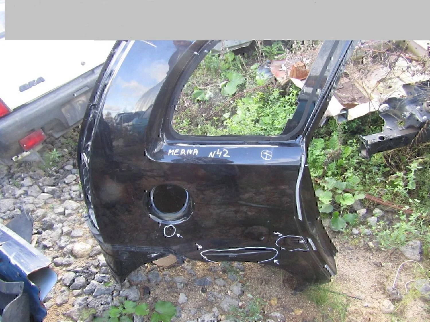 Крыло заднее правое OPEL Meriva 2003-2010 - изображение 1