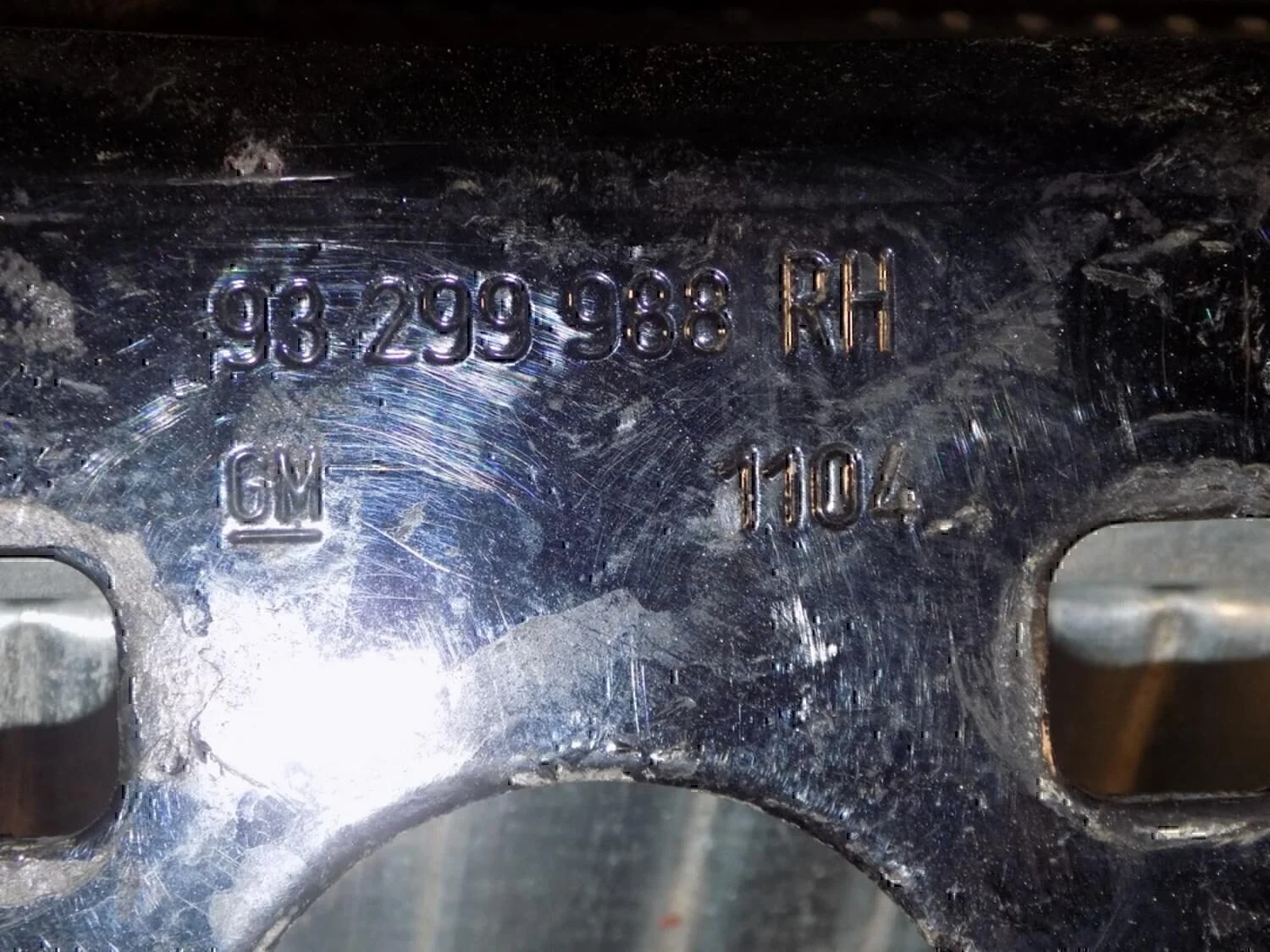 Петля капота правая OPEL Meriva 2003-2010 - миниатюра 3