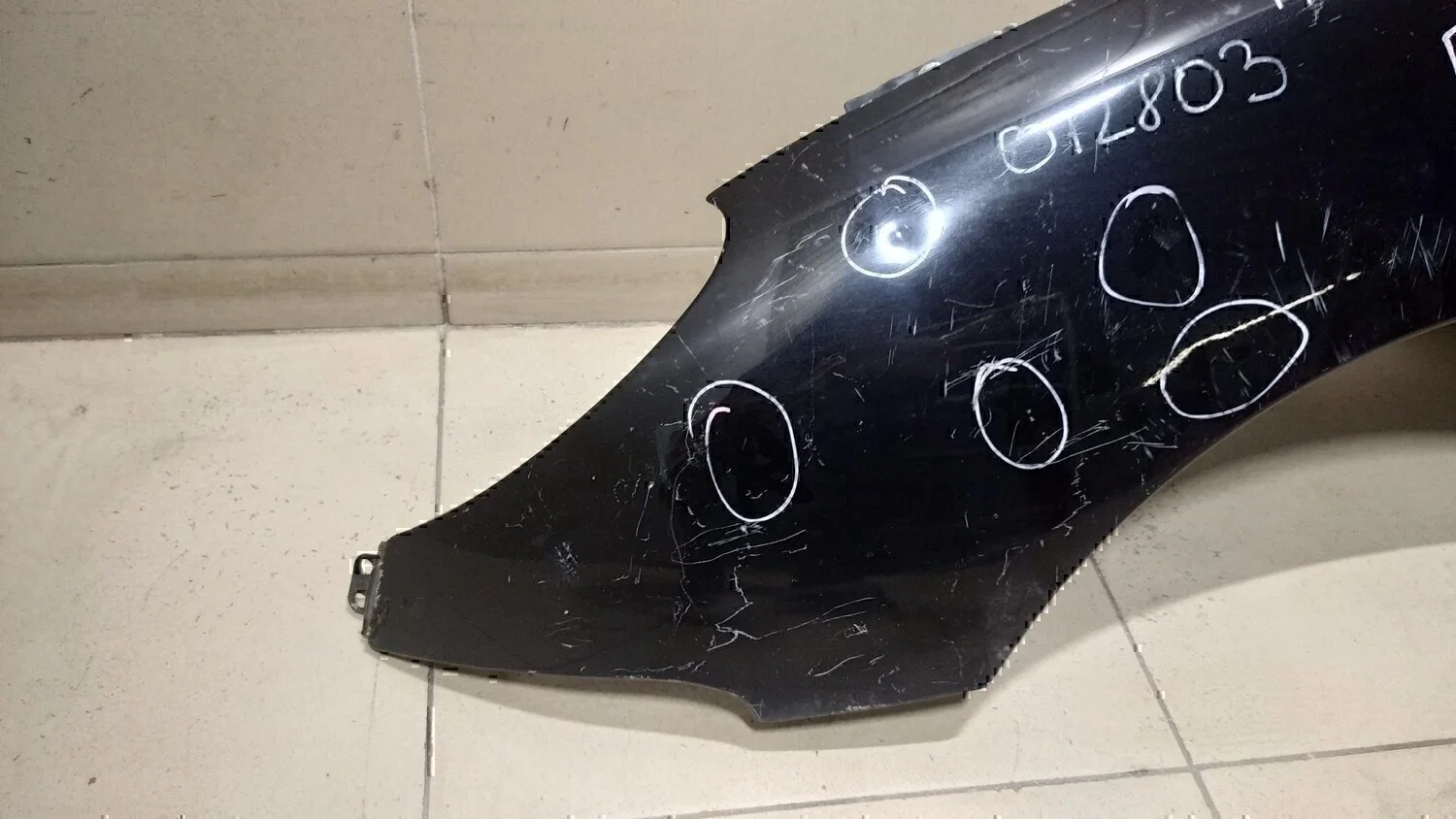 Крыло переднее левое PEUGEOT 206 1998-2012 - миниатюра 3