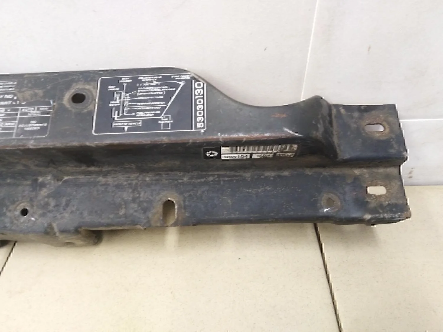 Панель передняя JEEP Grand Cherokee (ZJ) 1993-1998 - миниатюра 2
