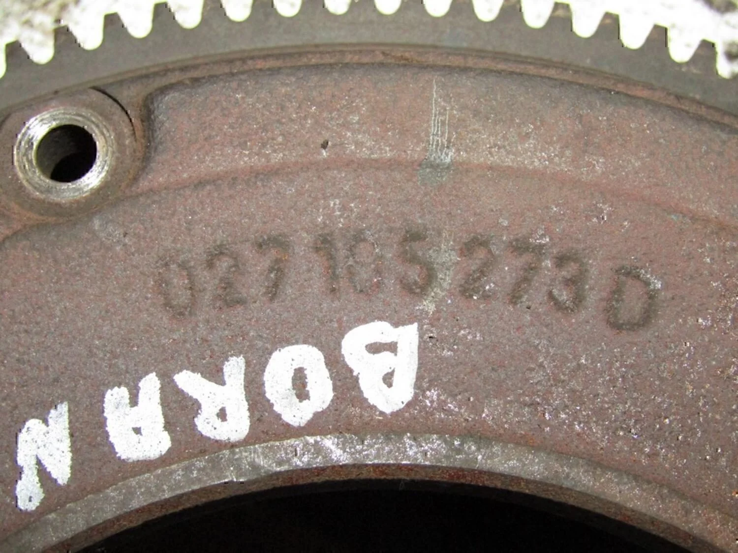 Маховик Audi A3 (8L1) 1996-2003 - миниатюра 2